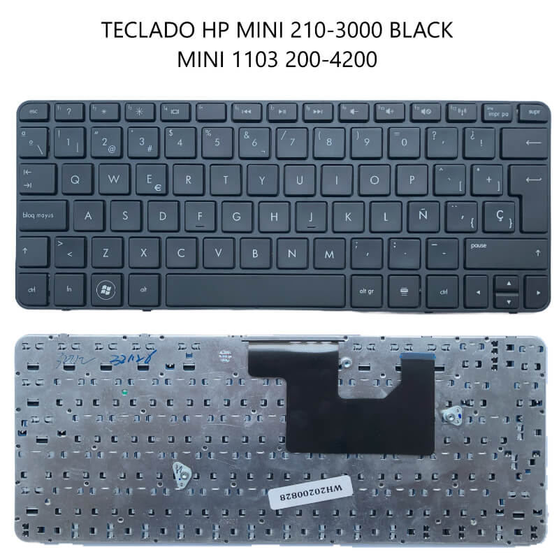 Teclado HP MINI 210-3000 BLACK MINI 1103 200-4200