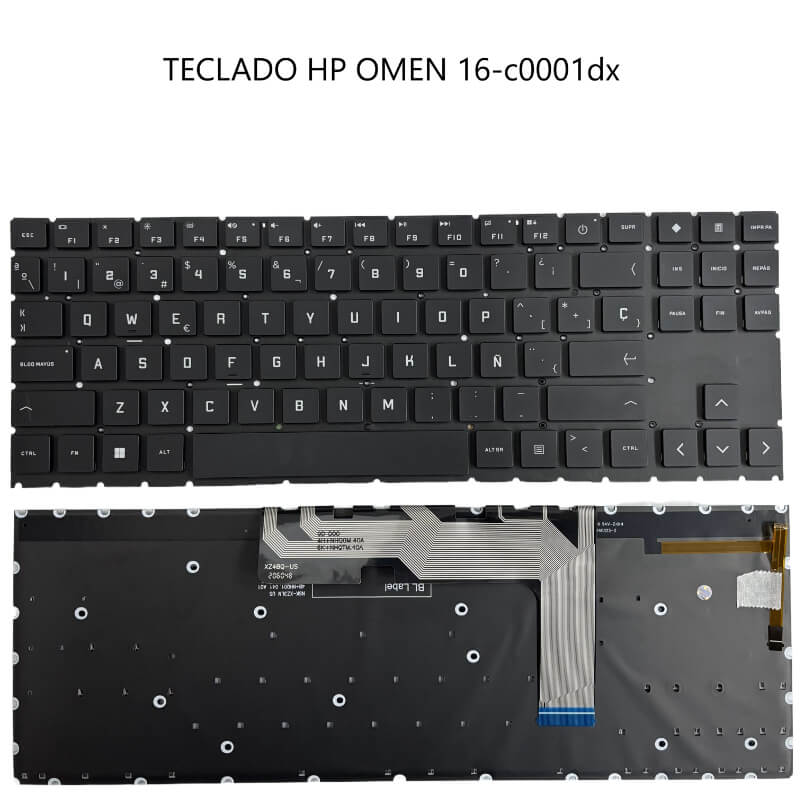 TECLADO HP Omen 16-c0001dx