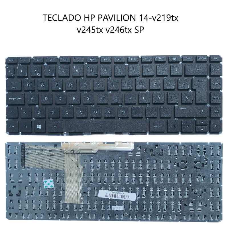 TECLADO HP Pavilion 14-v219tx v245tx v246tx SP ENTER GRANDE