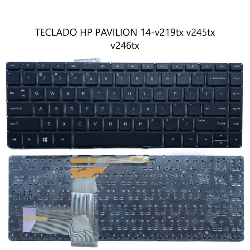 TECLADO HP Pavilion 14-v219tx v245tx v246tx US ENTER FINO