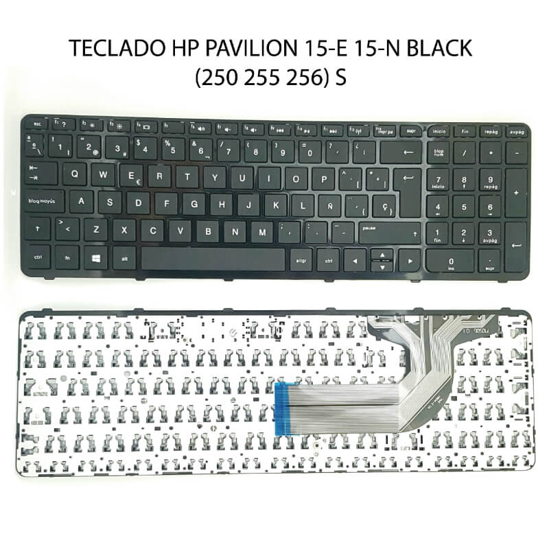 Teclado HP Pavilion 15-e 15-N BLACK(250 255 256) S