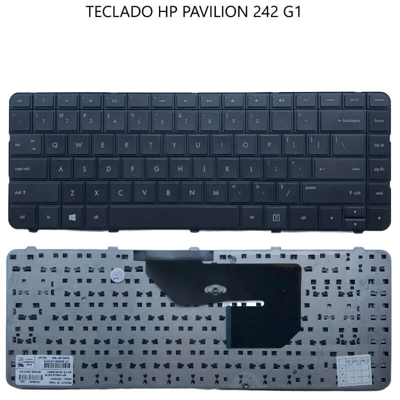 TECLADO Hp Pavilion 242 G1 Black(For Win8) US