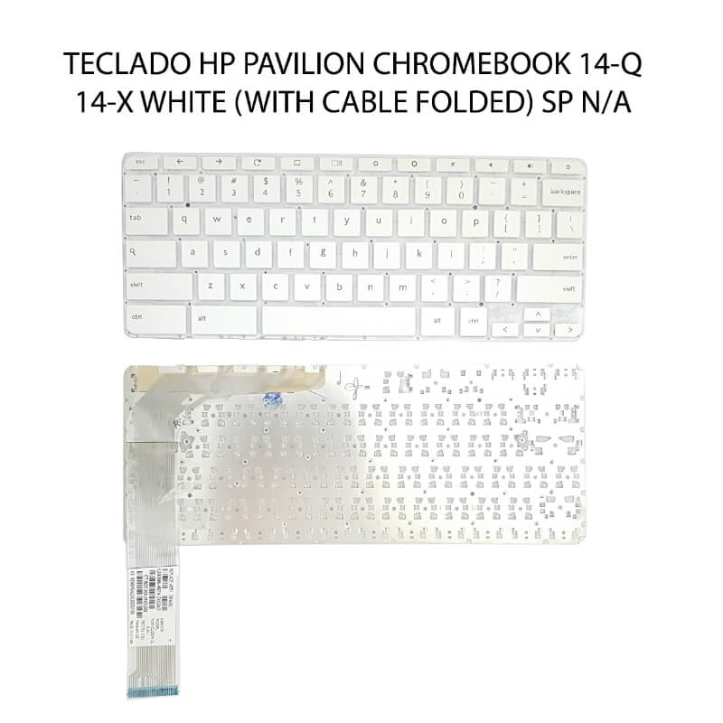 TECLADO Hp Pavilion Chromebook 14-Q 14-X White (With Cable Folded) Sp N/A
