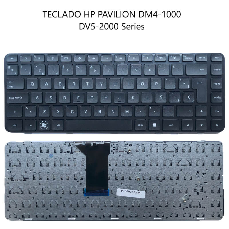 Teclado HP Pavilion DM4-1000 DV5-2000 Series BLACK