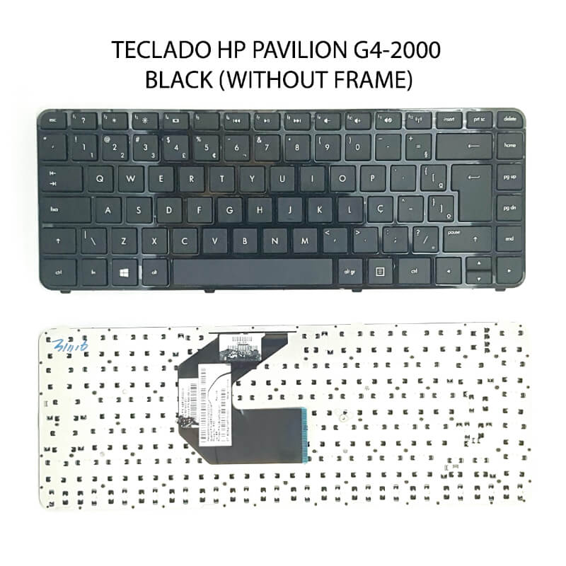 Teclado HP Pavilion G4-2000 BLACK(Without FRAME,Wi