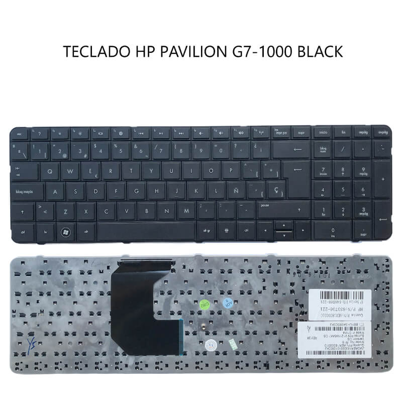 TECLADO HP Pavillion G7-1000 BLACK