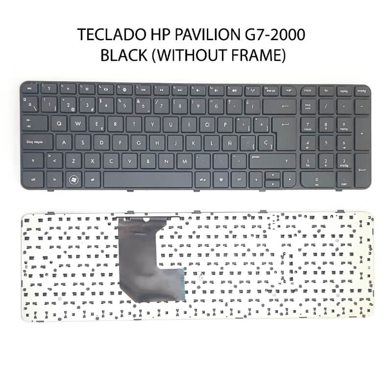 Teclado HP Pavillion G7-2000 BLACK(Without FRAME,W