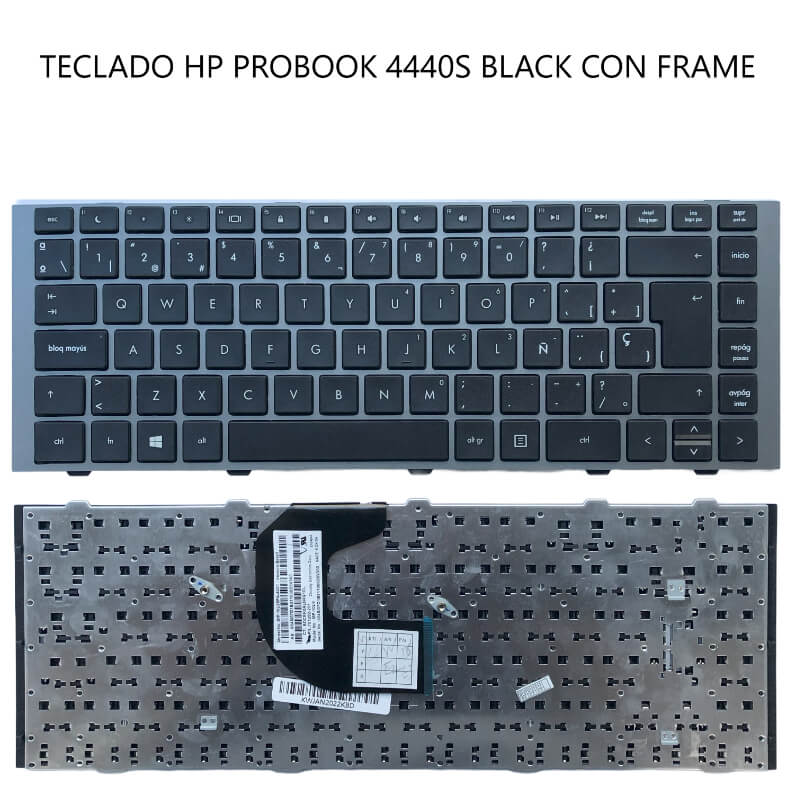 Teclado HP PROBOOK 4440S BLACK CON FRAME