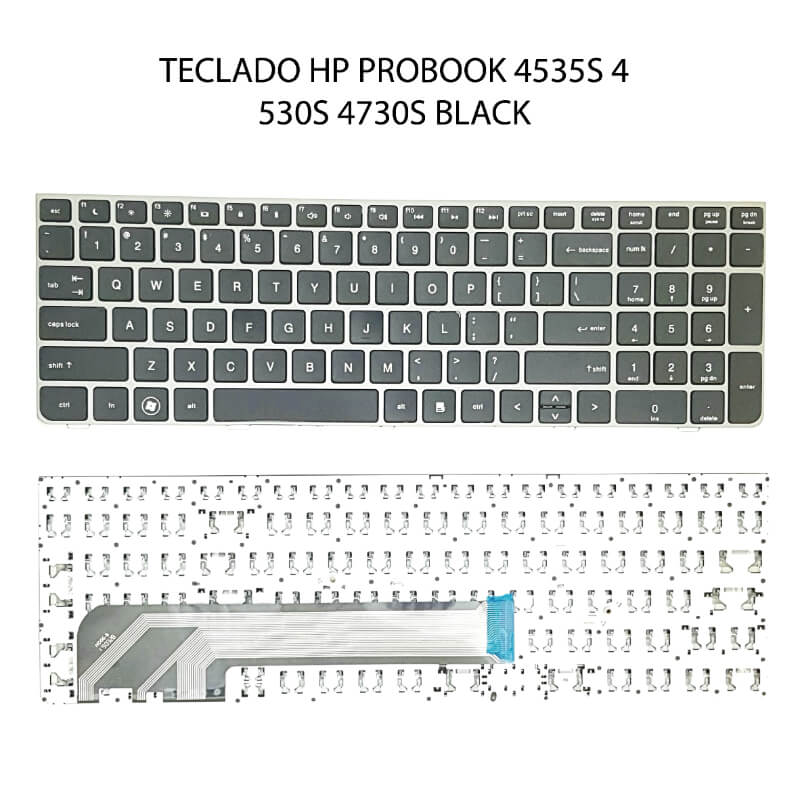 TECLADO HP Probook 4535S 4530S 4730S BLACK