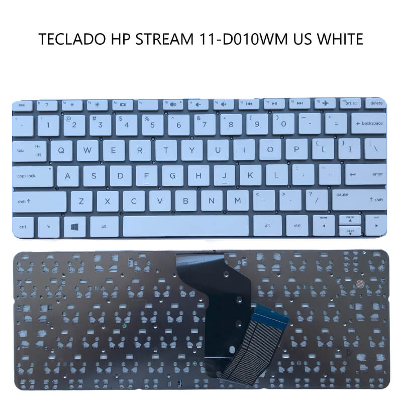 TECLADO HP STREAM 11-D010WM US WHITE