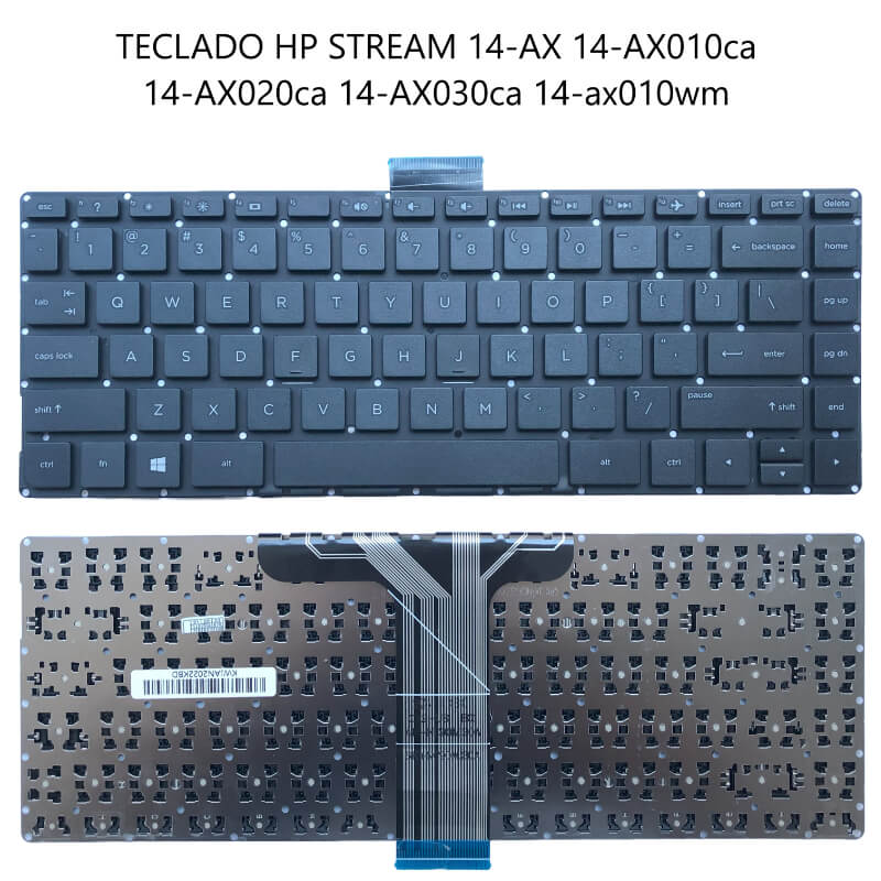 TECLADO HP Stream 14-AX 14-AX010ca 14-AX020ca 14-AX030ca 14-ax010wm BLANCO SP
