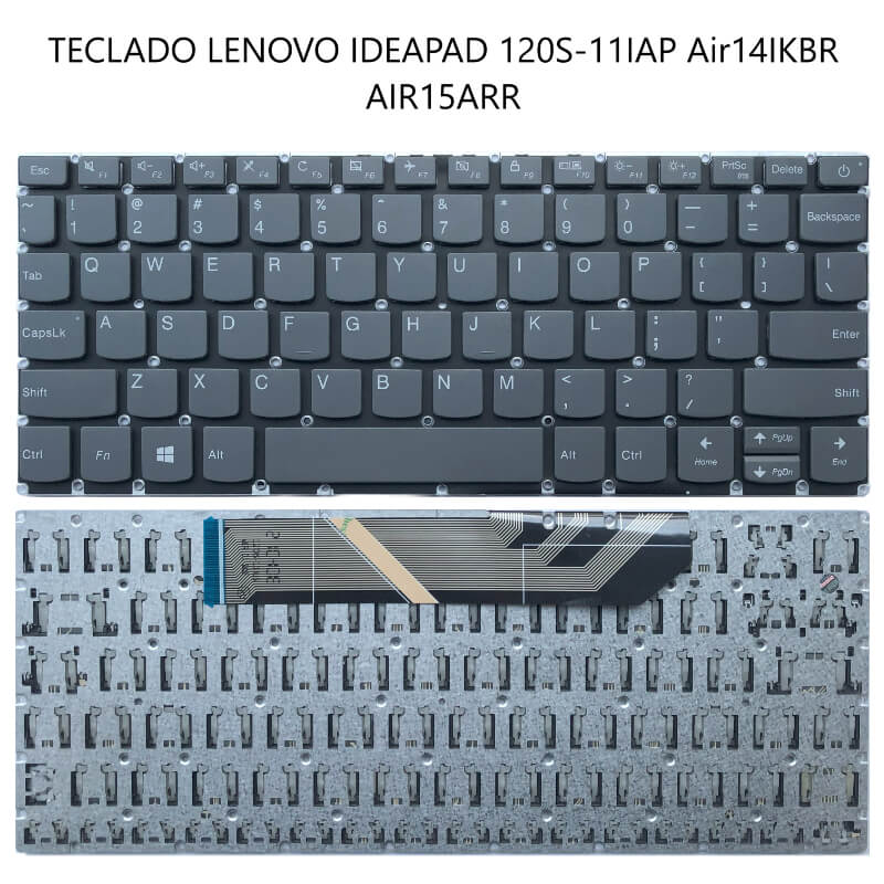 TECLADO Lenovo Ideapad 120S-11IAP Air14IKBR AIR15ARR US GRAY