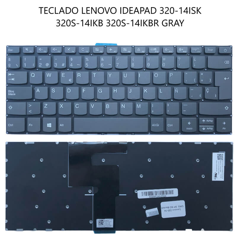 TECLADO LENOVO IdeaPad 320-14ISK 320S-14IKB 320S-14IKBR