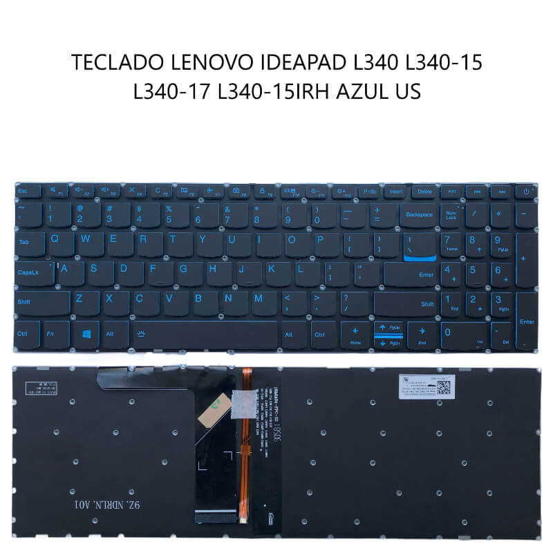 TECLADO Lenovo IdeaPad L340 L340-15 L340-17 L340-15IRH