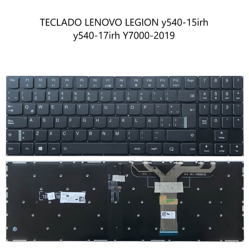 TECLADO LENOVO Legion y540-15irh y540-17irh Y7000