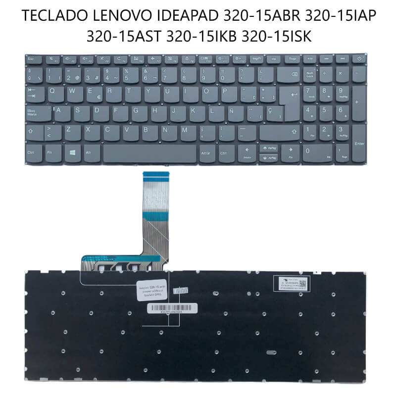 TECLADO LENOVO Lenovo IdeaPad 320-15ABR 320-15IAP 320-15AST 320-15IKB