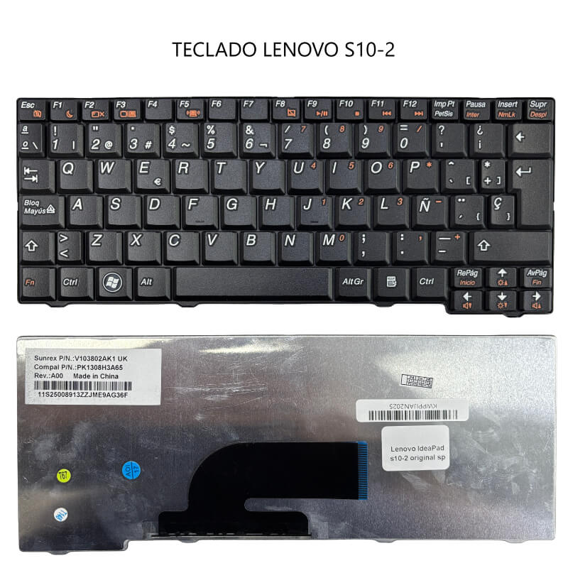 TECLADO LENOVO S10-2 WHITE