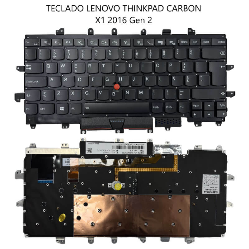 TECLADO Lenovo ThinkPad Carbon X1 2016 Gen 2