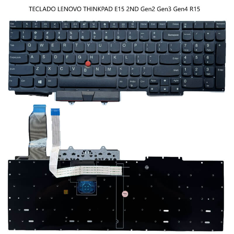 TECLADO Lenovo ThinkPad E15 2ND Gen2 Gen3 Gen4 R15