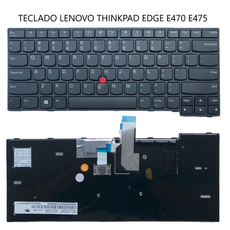 TECLADO LENOVO ThinkPad Edge E470 E475