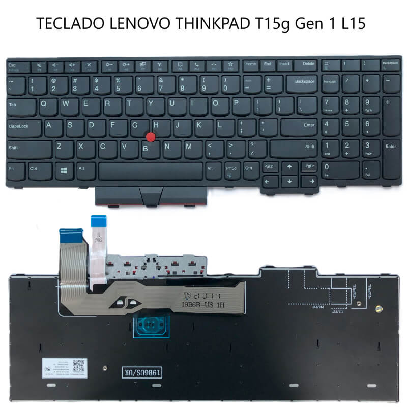 TECLADO Lenovo ThinkPad T15g Gen 1/ L15