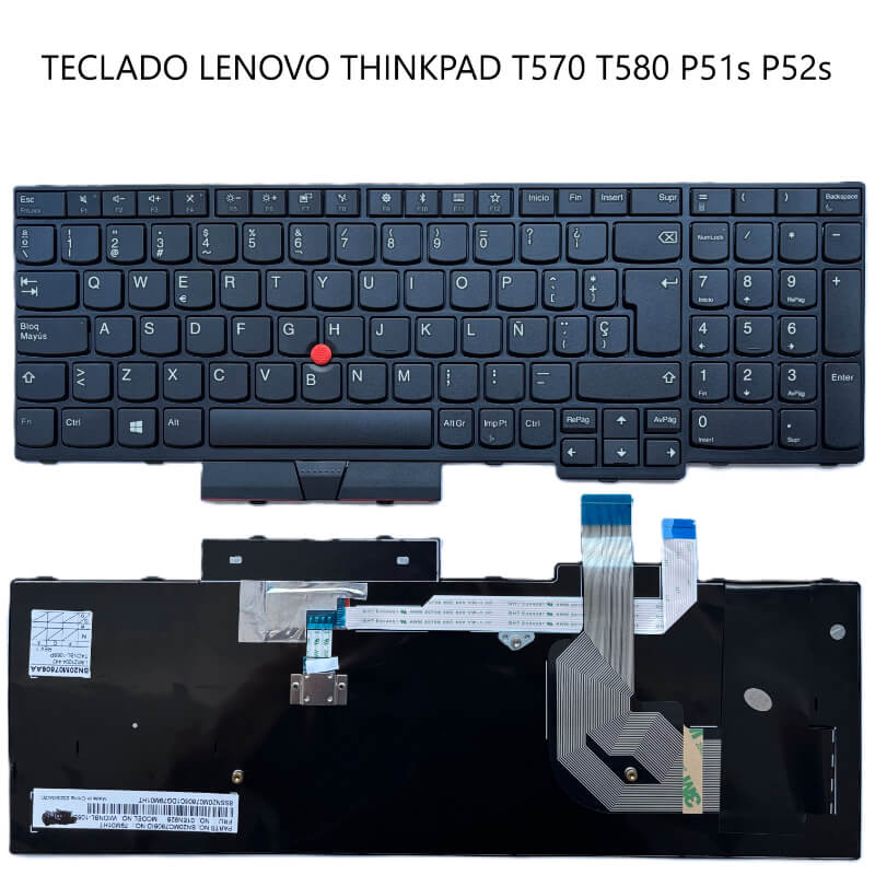 TECLADO LENOVO ThinkPad T570 T580 P51s P52s