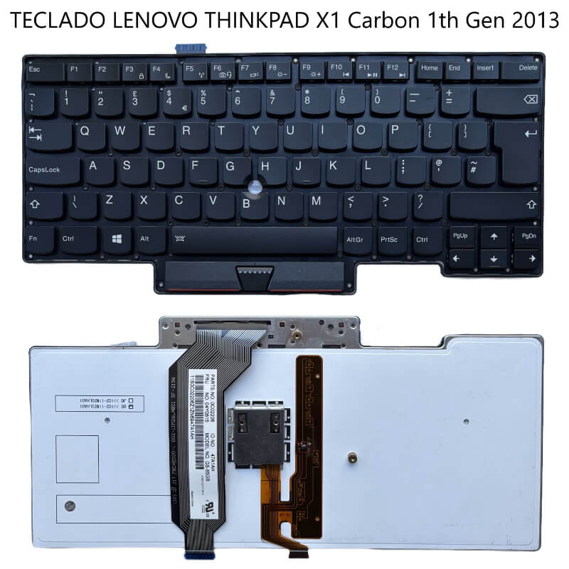 TECLADO LENOVO Thinkpad X1 Carbon 1th Gen 2013