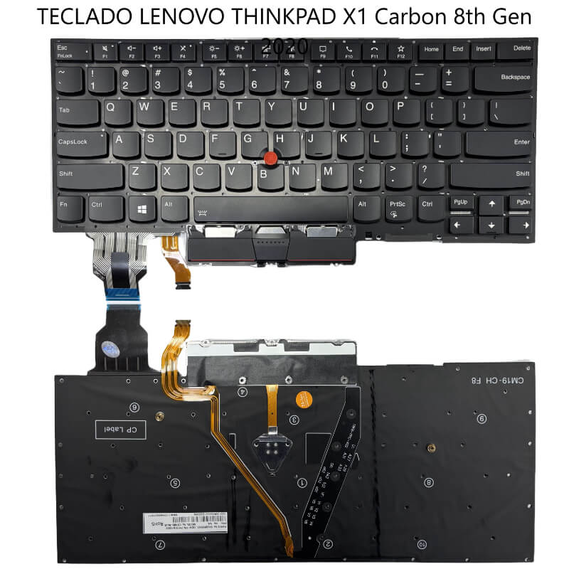 TECLADO Lenovo ThinkPad X1 Carbon 8th Gen 2020