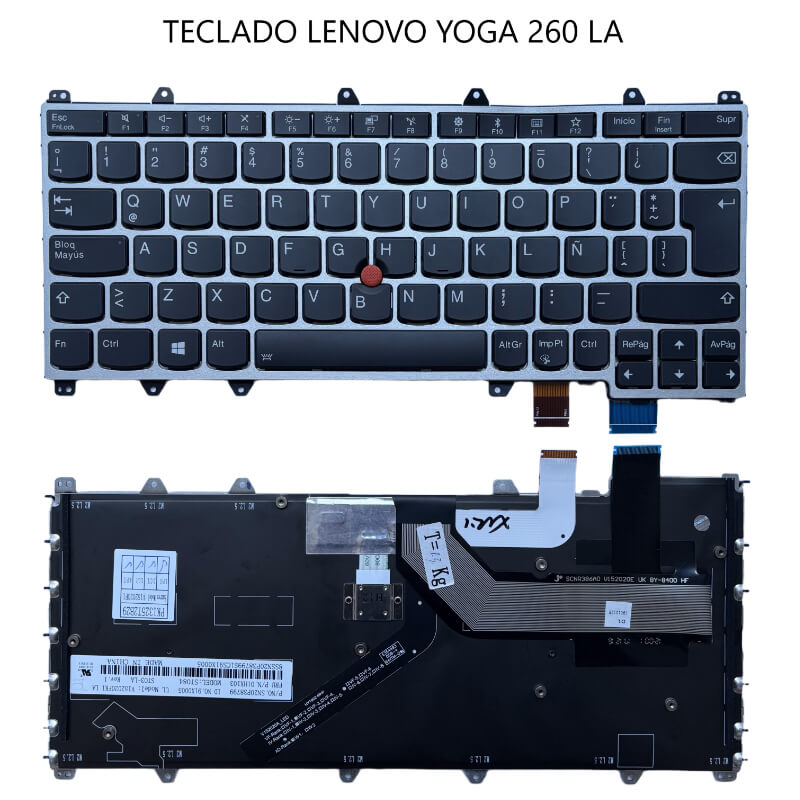 TECLADO LENOVO Yoga 260 LA