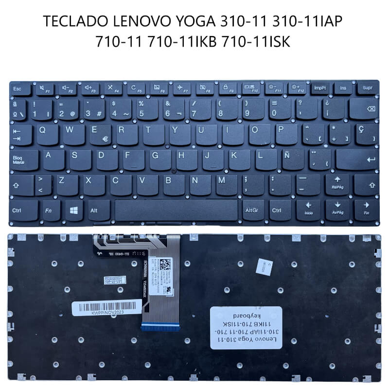 TECLADO Lenovo Yoga 310-11 310-11IAP 710-11 710-11IKB 710-11ISK