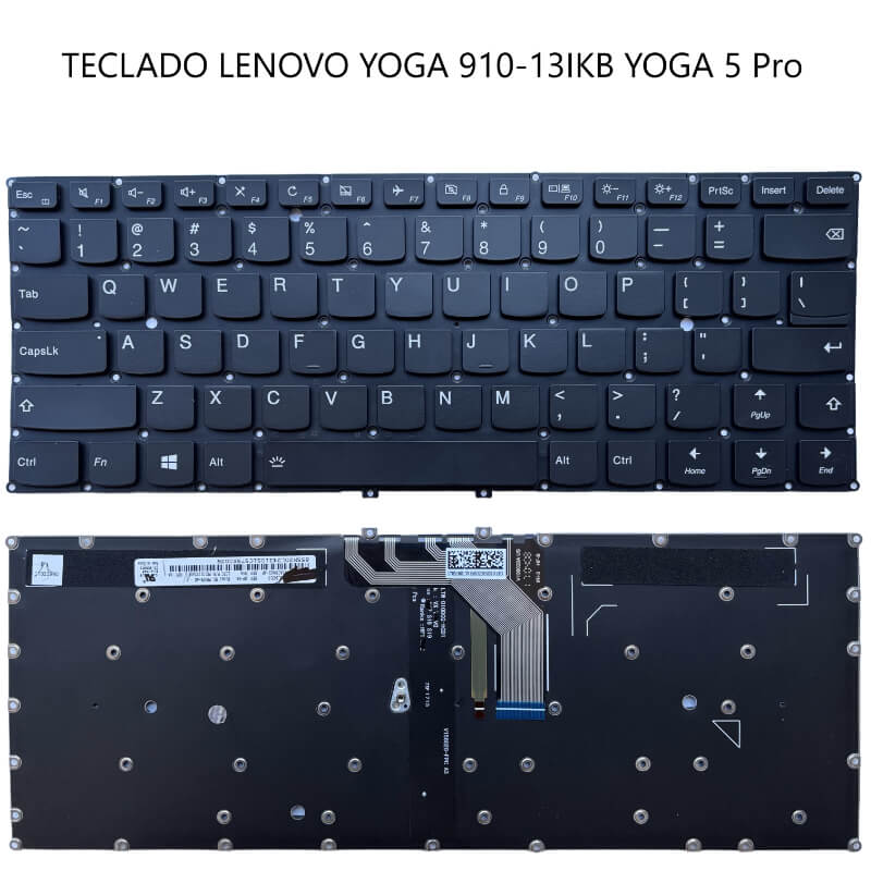 TECLADO Lenovo Yoga 910-13IKB YOGA 5 Pro