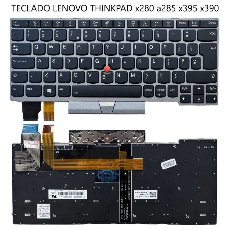TECLADO LENOVOThinkpad x280 a285 x395 x390