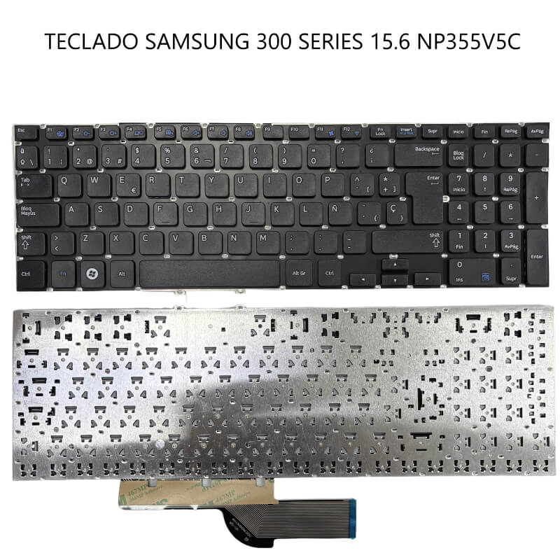TECLADO SAMSUNG 300 SERIES 15.6