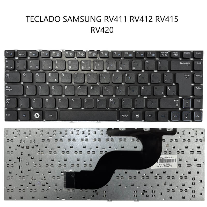 TECLADO SAMSUNG RV411 RV412 RV415 RV420