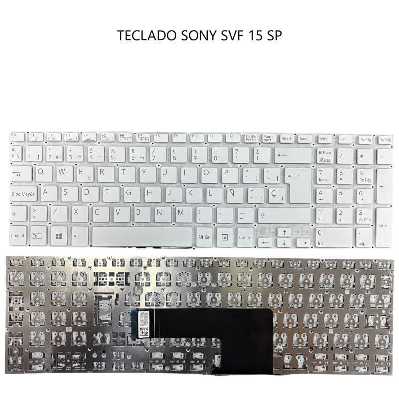 TECLADO SONY SVF 15 WHITE