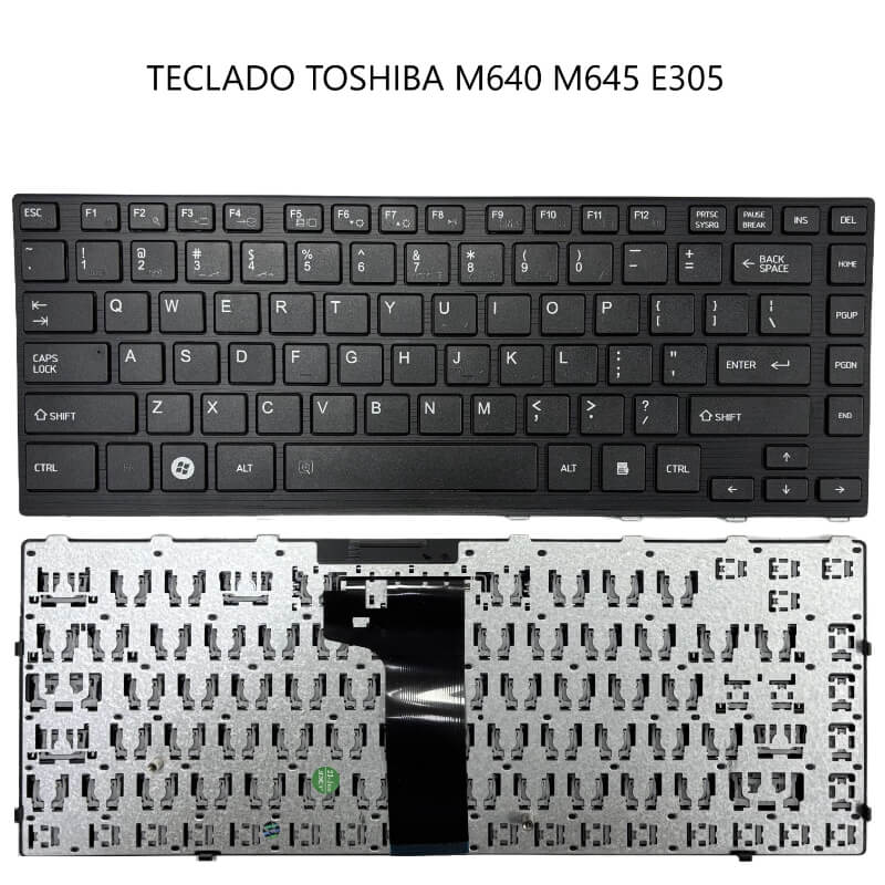 TECLADO TOSHIBA M640 M645 E305