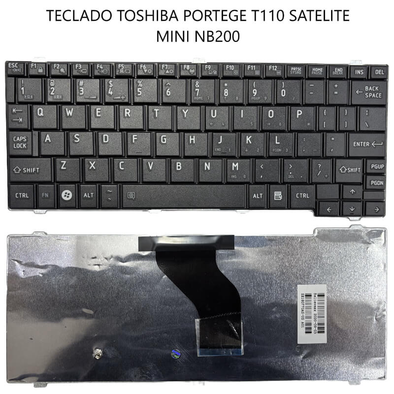 TECLADO TOSHIBA PORTEGE T110 SATELITE MINI NB200