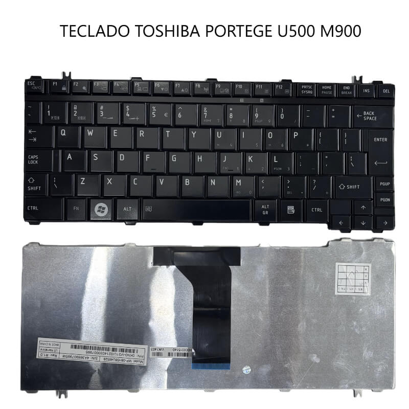 TECLADO TOSHIBA PORTEGE U500 M900