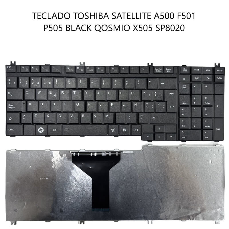 TECLADO TOSHIBA Satellite A500 F501 P505