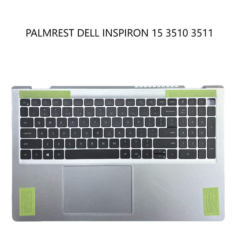 PALMREST DELL INSPIRON 15 3510 3511 PLATEADO CON TECLADO