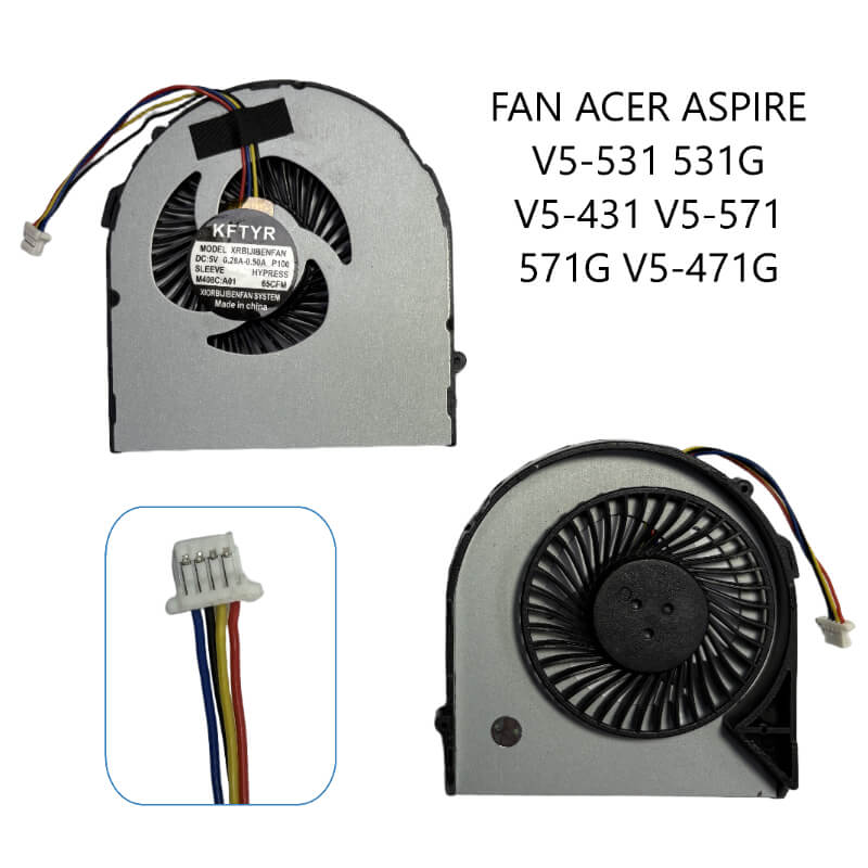 FAN Acer Aspire V5-531 531G V5-431 V5-571 571G V5-471G