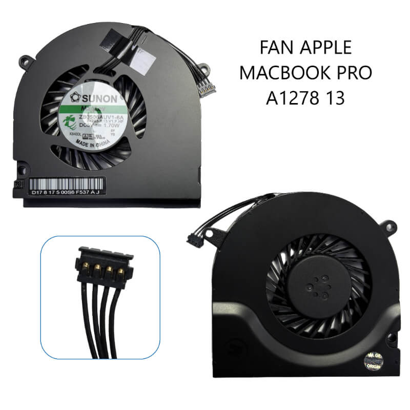 FAN APPLE Macbook PRO A1278 13