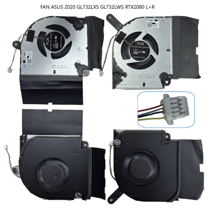FAN ASUS 2020 GL732LXS GL732LWS L+R
