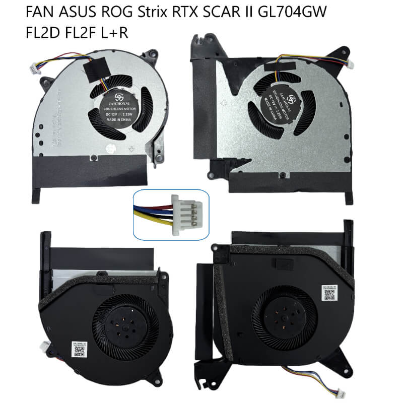 FAN ASUS ROG Strix RTX SCAR II GL704GW FL2D FL2F L+R