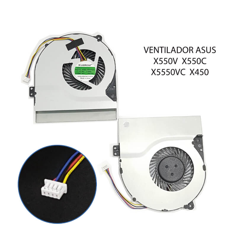 FAN ASUS X550 X550V X550C X550VC X450 X450CA