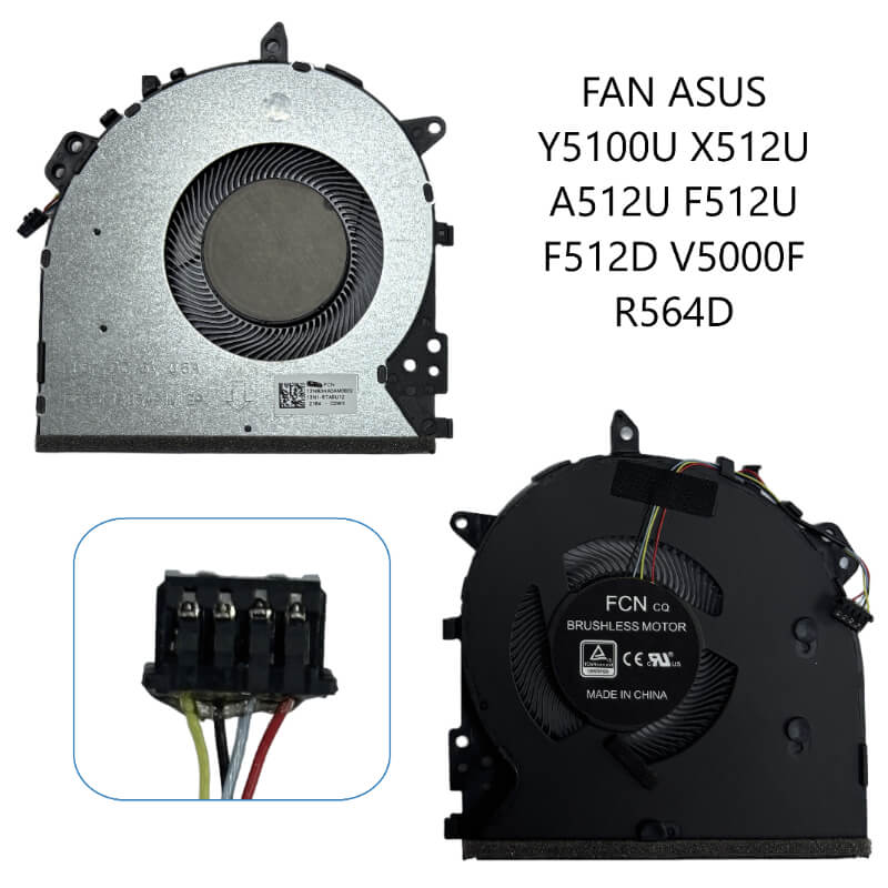 FAN Asus Y5100U X512U A512U F512U F512D V5000F R564D
