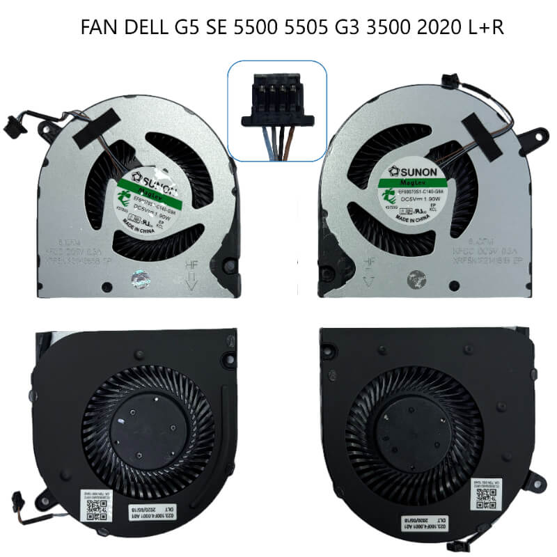 FAN DELL G5 SE 5500 5505 G3 3500 2020 L+R