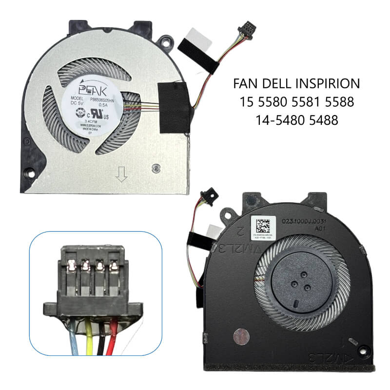 FAN DELL Inspiron 15 5580 5581 5588 14-5480 5488