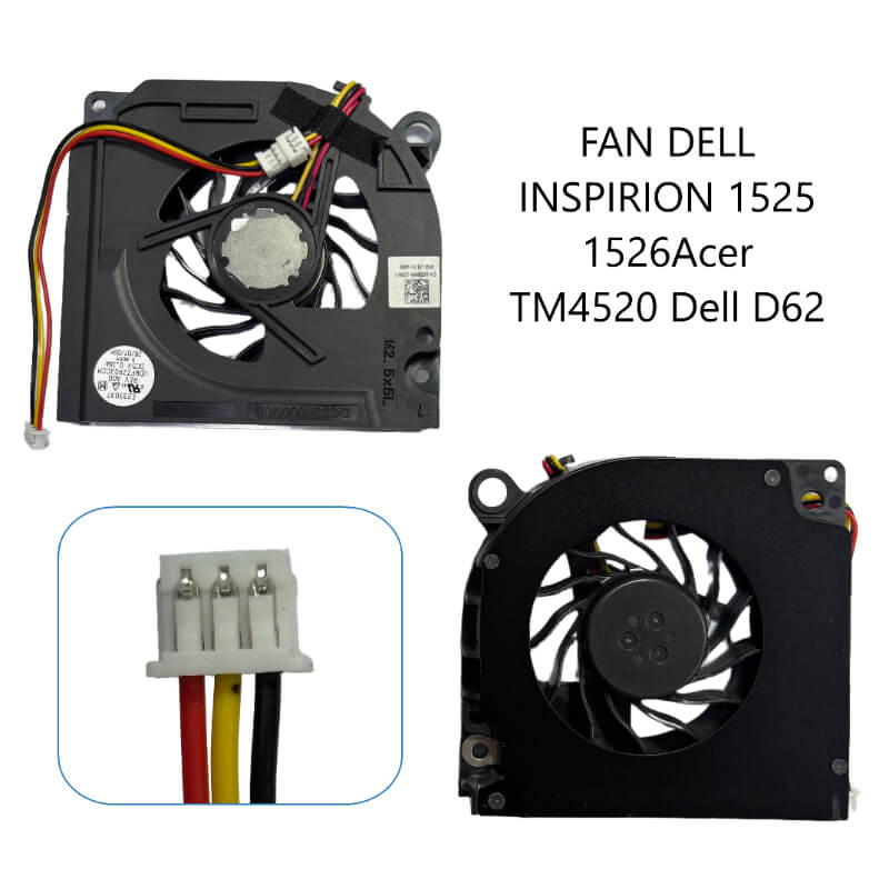 FAN Dell Inspiron 1525 1526/Acer TM4520 Dell D62