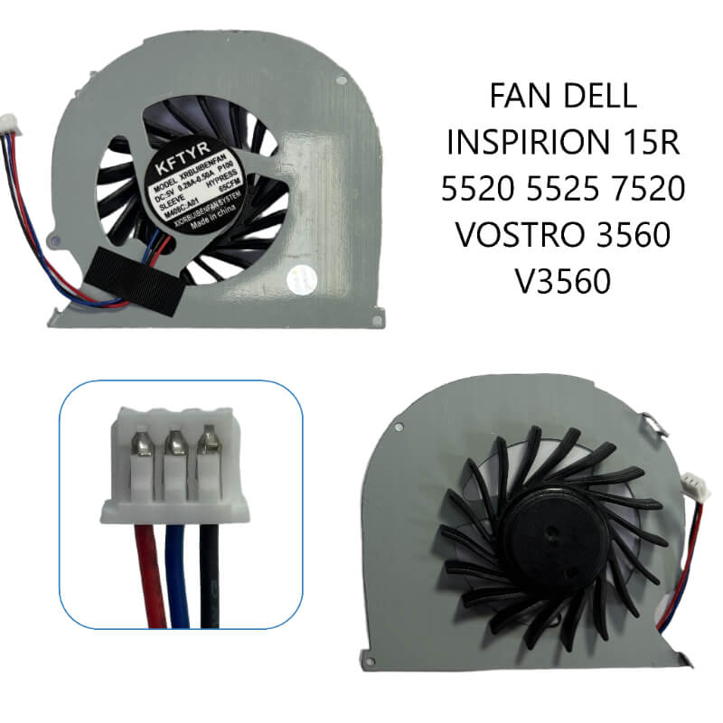 FAN DELL Inspiron 15R 5520 5525 7520 VOSTRO 3560 V3560
